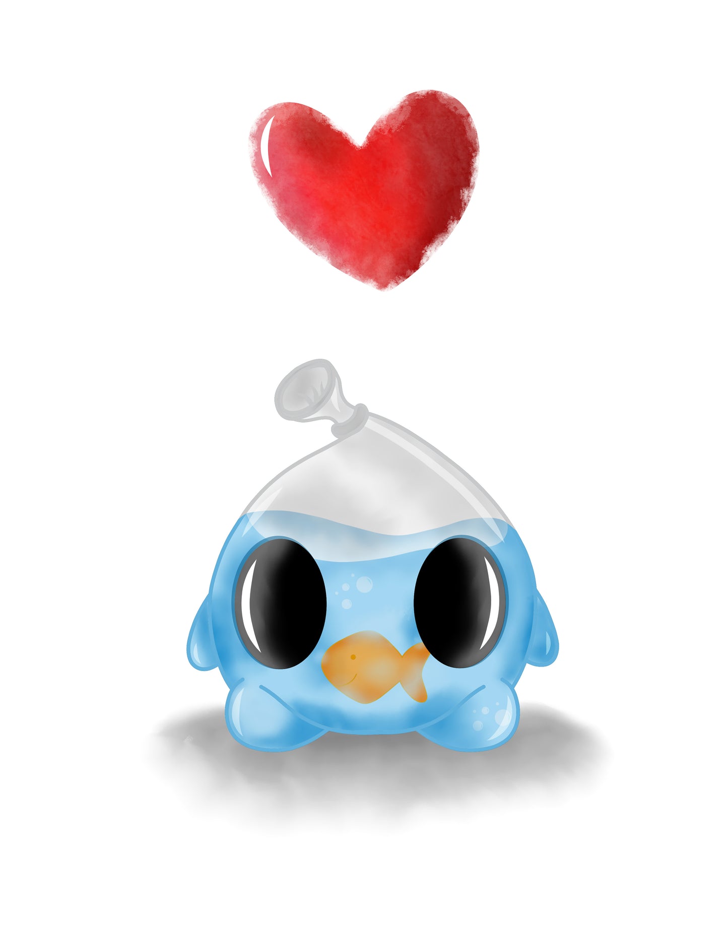 Print - Love is a symbiosis