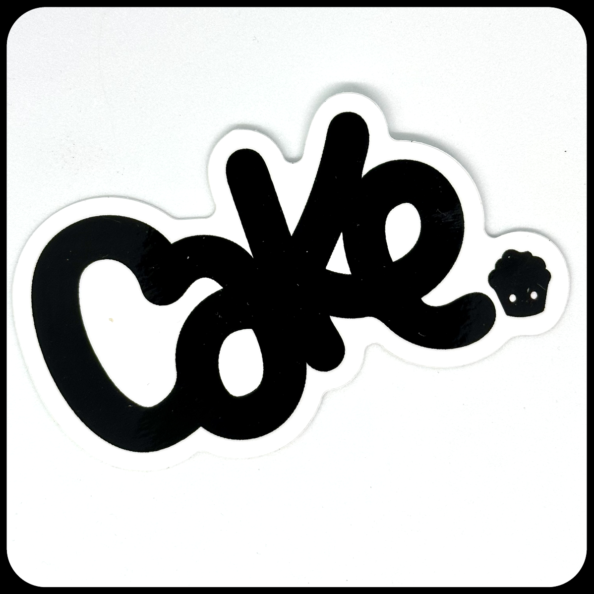 Sticker - Cake Logo