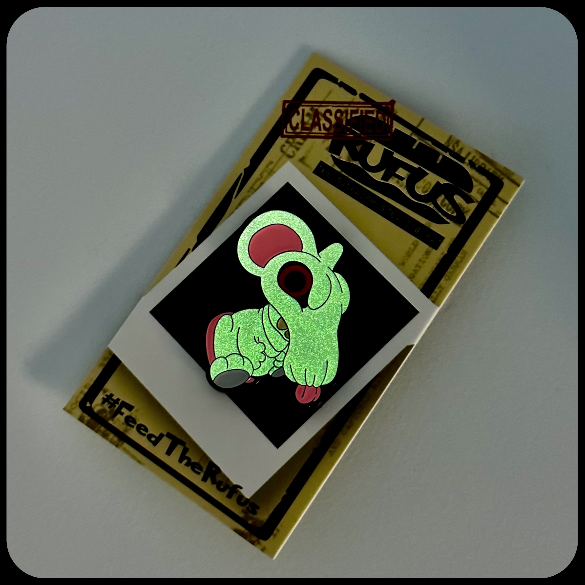 Pin - Rufus Lab Rat