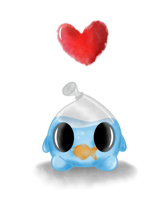 Print - Love is a symbiosis