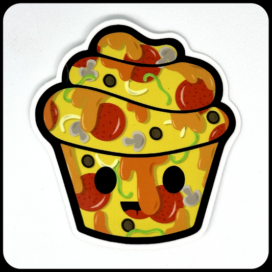 Sticker - Pizza Cake